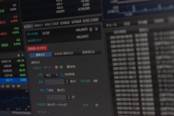 株価 注文 売り注文 買い注文 成り行き 指値 単元株 買い方 売り方 利益 納税 税金 平均線 トレード