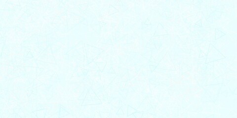 Light Pink, Green vector template with triangle shapes.