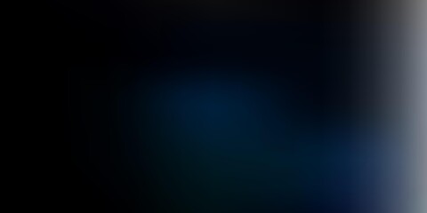 Dark blue vector gradient blur layout.