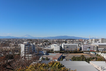 Obraz premium 藤沢の街並み（神奈川県藤沢市）