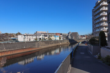 柏尾川（神奈川県藤沢市）
