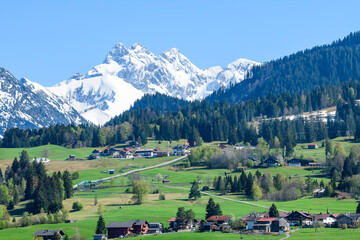 Fr&uuml;hling im Oberallg&auml;u nahe Tiefenbach