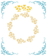 set of elements for wedding invitation frame design, 
Happy valentine's day wishes greeting card abstract background, flowers, hearts pattern, blank copy space for text, graphic design illustration