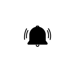 Notification simple bell icons in filled and outline style