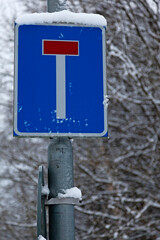 traffic sign meaning dead end