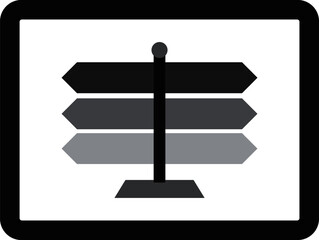 black and white scales