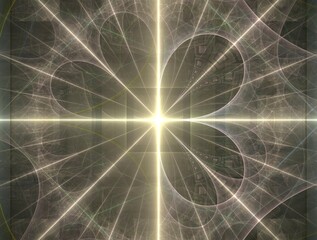 Naklejka premium Imaginatory fractal background Image