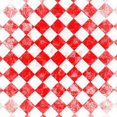 grunge red checkered