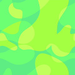 Fototapeta premium Vector anstract trendy seamless pattern in green colors. Spring mood.