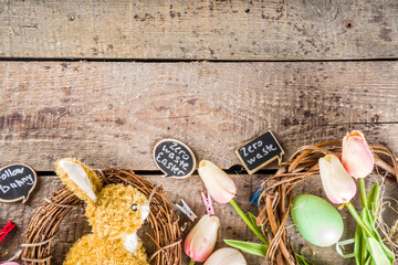 Zero waste Easter concept