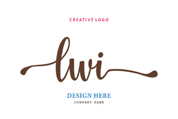 LWI lettering logo is simple, easy to understand and authoritative