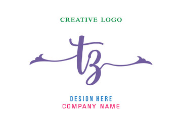 TZ lettering logo is simple, easy to understand and authoritative