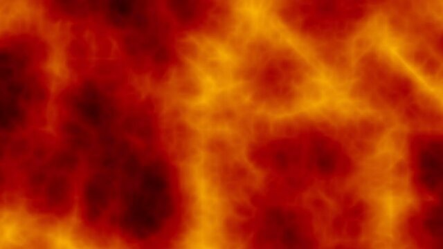 Red fire fluid abstract background. Red color texture and wallpaper. 3D animated
