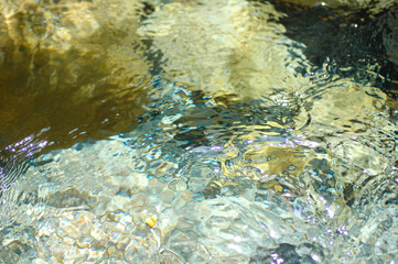 高隈山からの清流