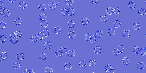 Light blue vector layout with circle shapes.