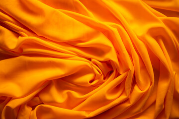 Obraz premium Luxuriors satin fabric or silk abstract backgrlund. copy space you can add product for presentation. walpaper for travel summer holidays.