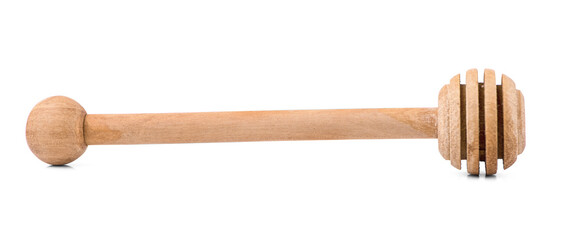 honey dipper tool isolated on a white background.