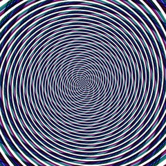 Abstract background illusion hypnotic illustration, optical decorative.