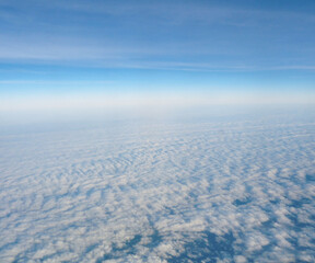 Sky view from the plane