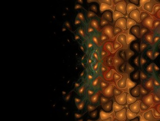 Imaginatory fractal background Image