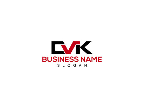 CVK Letter Design For New Business