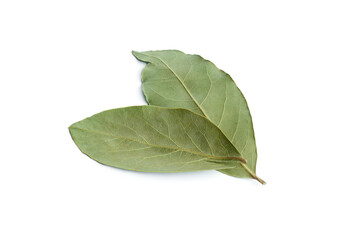Obraz premium bay leaves isolated on white background