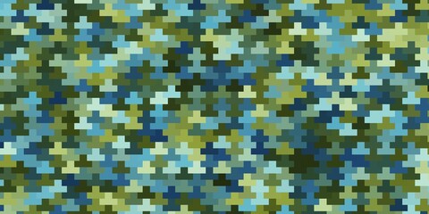 Light Blue, Green vector backdrop with rectangles.