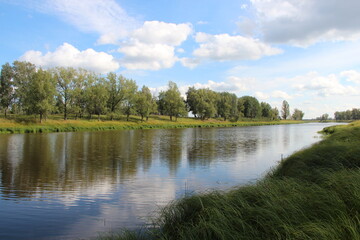 Obraz premium landscape with lake