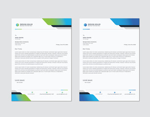 Modern company letterhead Template