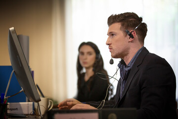 Fototapeta premium Business people meeting in office