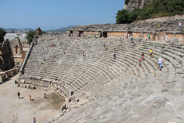 amphitheatre in the amphitheater