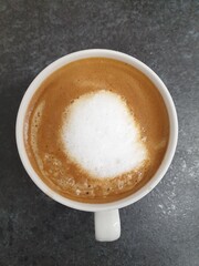 cup of cappuccino