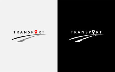 Modern transport vector symbol logo design illustration. Usable For Business, Community, Foundation, Tech, Services Company. Vector Logo Design Illustration.