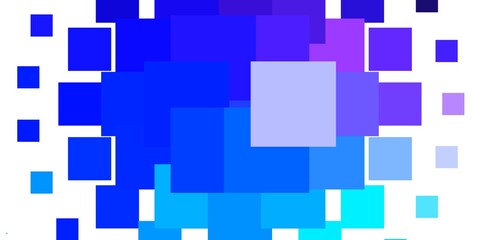 Light Pink, Blue vector layout with lines, rectangles.