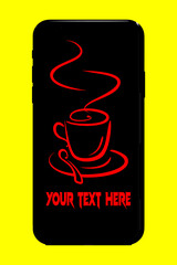 Cafe Logo, Coffee Shop business logo designs, branding, restaurant logo, coffee mug, hot logos, warming up illustration, foodie design arts, food lover, tea and meals, Cafe, Coffee Shop