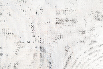 fabric texture with white color painting