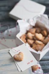 Komposition zum Valentinstag . Hintergrund für romantische Feiern.