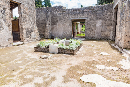 Casa di Ottavio Quartione in the Parco Archeologico di Pompei, Italy