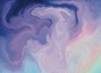 Abstract sky background. Purple, blue, and light blue colors. Blurred waves.