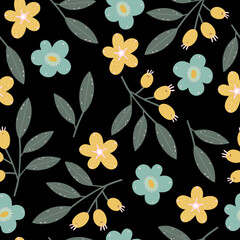 seamless floral background