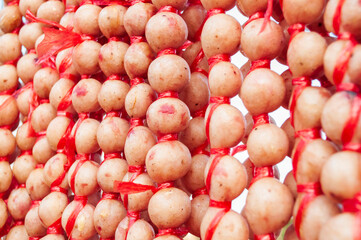 Isaan sausage, Thai fast food
