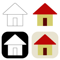 set icons of home for web app