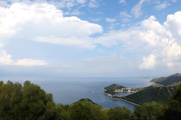 Picturesque bay on island Lastovo, Croatia.