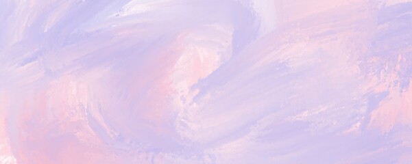 Abstract pastel background. Blurry pink waves. Acrylic texture