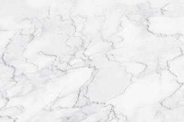 White marble texture with natural pattern for background