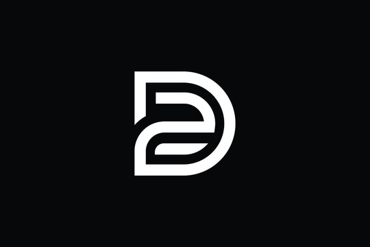 ZD logo letter design on luxury background. DZ logo monogram initials letter concept. ZD icon logo design. DZ elegant and Professional letter icon design on black background. D Z ZD DZ