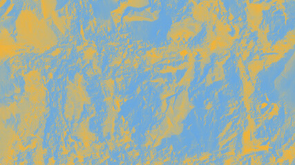 Yellow and blue colors surface, stone texture background