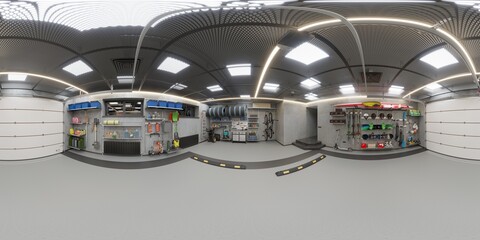 Garage project in privat house VR