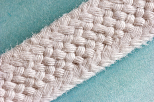 Shoelace material top