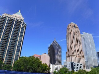 North America, United States, Georgia,
Fulton County, City of Atlanta, Peachtree Street Building 